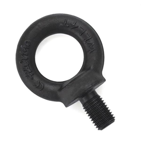 Custom Grade 8 8.8 M12 35mm Large Eye Bolt in Carbon Steel for Heavy Duty Applications