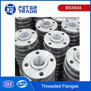 China British Standard BS4504 CODE 113 PN16 Raised Face Carbon Steel and Stainless Steel Threaded Flange THRF on sale