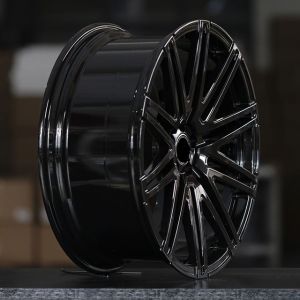 new staggered forged aftermarket Gloss Black forged wheel