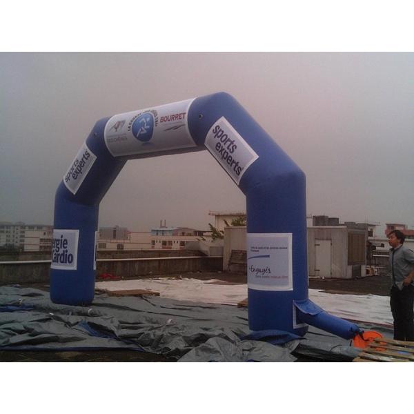 Inflatable Arches for Sports, Events / Air Continuous Inflatable Archway with LOGO Printing