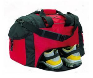 China New Design Waterproof Travel Bag, Sports Bag with Shoes Compartment on sale