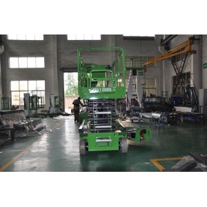 320kg Self Propelled Scissor Lift With Extension Working Platform