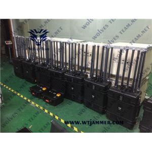 300W High Power Waterproof OEM Signal Jammer with Omni-Directional Antennas