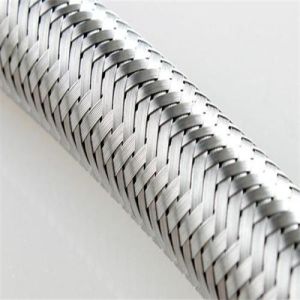 China High Durability UL94-V Stainless Steel Braided Sleeving Halogen Free on sale