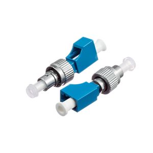 0.3dB Fiber Optic Passive Components Male To Female Adapter 45dB SC UPC SM