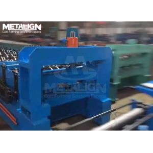 22Kw Floor Deck Roll Forming Machine with Embossing and Dual Stiffener Design