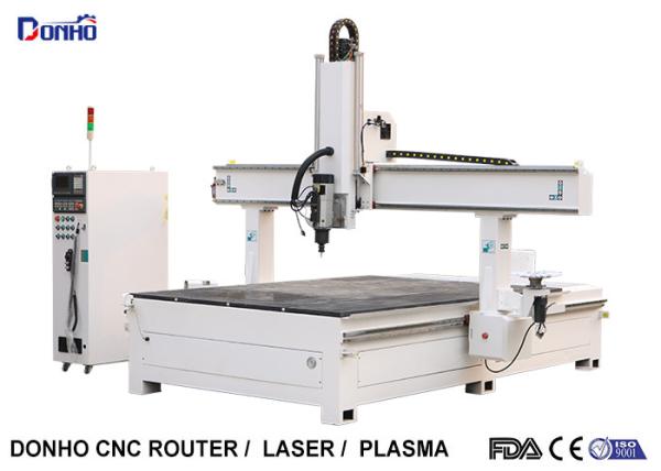Styrofoam Model Engraving 4 Axis CNC Router Machine With T-slot Table HSD