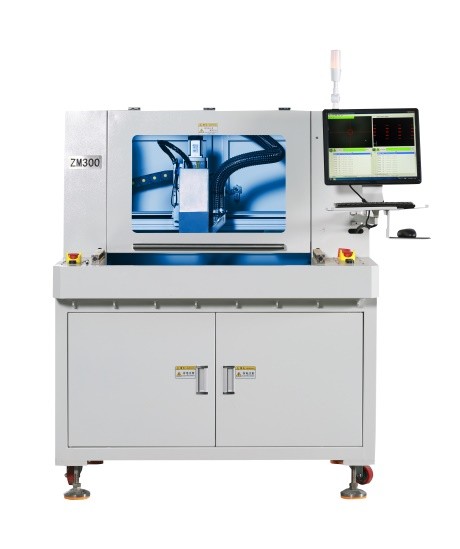 Quality Dual Worktable USB Program Backup PCB Depaneling Machine 350*400mm 100mm/s wholesale