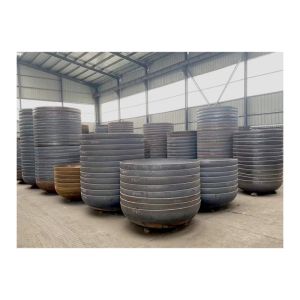 Customized Open End Spinning Mixing Tank Head with 1000mm Diameter Hemispherical