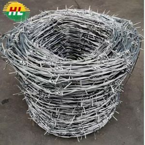 China Hot Dipped Galvanised Barbed Wire For Security Defence on sale