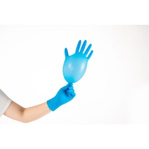 Cheap 12 Inches Disposable Protective Gloves Nitrile Disposable Gloves 300mm for sale