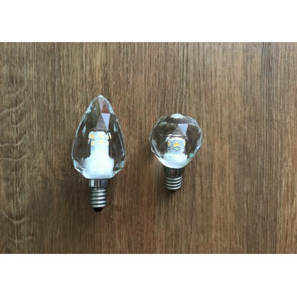80ra E12 Led Candle ac120v , High Bright Decorative Crystal Light Bulbs