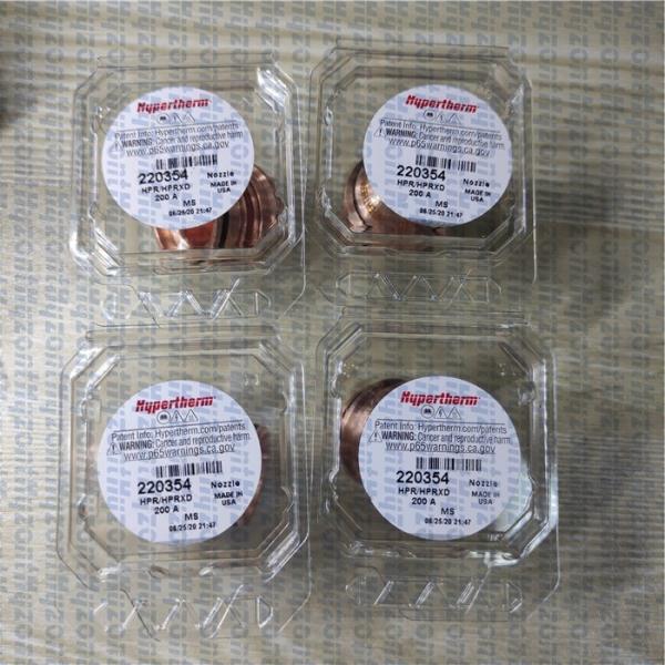 Quality Industrial Copper Plasma Torch Consumables For Plasma Cutting wholesale