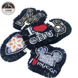 Personalized Custom Embroidered Back Patches / Colorful Custom Cloth Patches