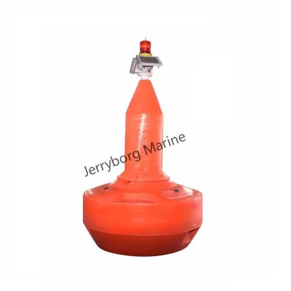 LLDPE Material Floating Buoy with Solar Light & Anti-Fouling Coating for Sea