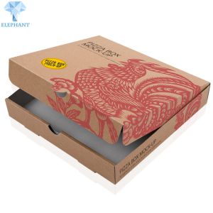 Motorcycle Custom Printing Cheap Logo UniqUe Take AwAy Personalized Pizza