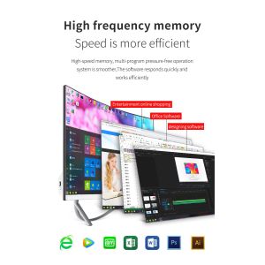 LED Backlight I5 4300M 27 Inch AIO PC 3D Designer