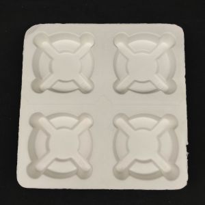 China Made Pulp Molding Shockproof Eco Friendly Coffee Takeaway Containers