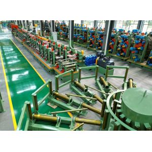 Automatic Carbon Steel ERW Pipe Mill 20-80m/min Forming Speed