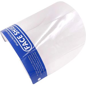 Cheap Spitting Prevent Medical Face Shield Vented Foam Design With Forehead Pad for sale