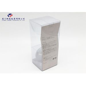 Reusable 0.28mm Foldable Plastic Box , Clear Pvc Boxes For Home Fragrance