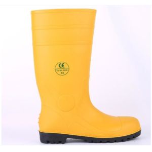 China High Quality 43 Tall And Thickening Water Proof Rubber Beekeeping Boots With PVC Upper on sale