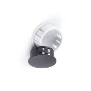 China PE Black Plastic Hole Plugs Pressure Caps 30mm SKT30 ROHS Certified on sale