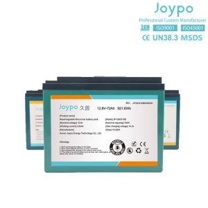 Portable Rechargeable LiFePO4 OEM Lithium Battery Pack For Camping 12V 72Ah