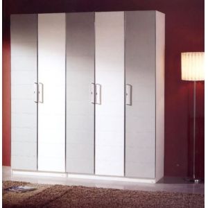 Laminated Particle Wood Storage Cabinets With Doors And Shelves Customized Size