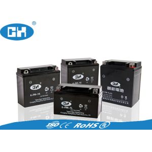 Scooter Valve Regulated Sealed Lead Acid Battery Fast Starting Reaction 148 * 61 * 128mm