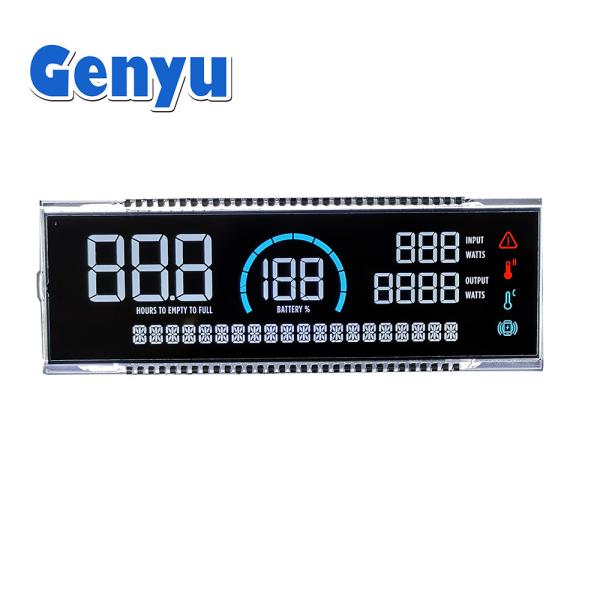 Quality 4.5 Inch VA Type LCD  Panel 7 14 Segment LCD Display For Portable Energy Storage wholesale