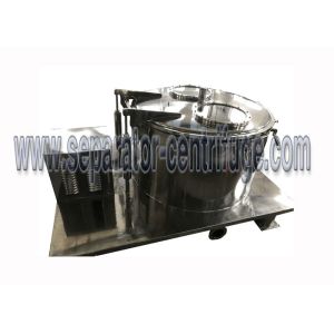 PLC Basket Centrifuge CBD Oil Extraction Centrifuge In Pharma Industry