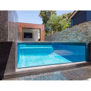 Cheap 1.20g/cm3 Density and Excellent Weather Resistance AUPOOL Glass Piscines for Outdoor Pools for sale