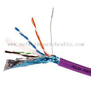 Cheap RoHS CE ISO Cat6 FTP Cable Copper Cat 6 Plenum Rated Cable Waterproof for sale