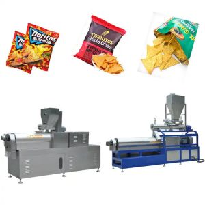 SIMENS Motor Strength Doritos Bugle Tortilla Chips Extruder Making Machine for
