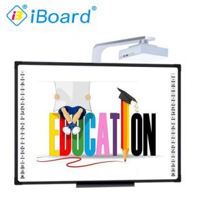Cheap Highly IR Interactive Whiteboard With Infrared Touch Technology And Optional Projector PC For Unversity Office Center for sale