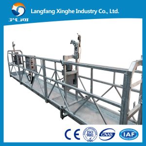 Cheap Temporary working cradle / electric suspended platform / building maintenance gondola / hoist winch for sale