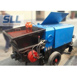 China Customization Large hopper Electric Mini Concrete Shotcrete Pump including vibrate machine on sale