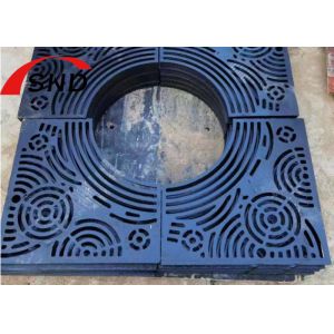 Outdoor Cast Iron Tree Grating with ISO9001:2015 and DIN En124 Standards for
