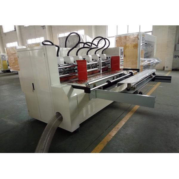 Vacuum Feeding Thin Blade Slitter Scorer Machine Automatic Creasing With Pre Creaser
