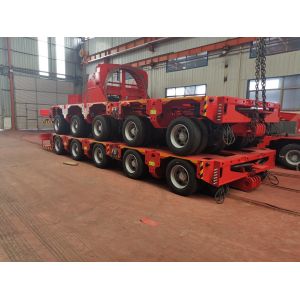 Cheap Customized Multi Axle Hydraulic Modular Semi Trailers With Wabco Relay Valve for sale