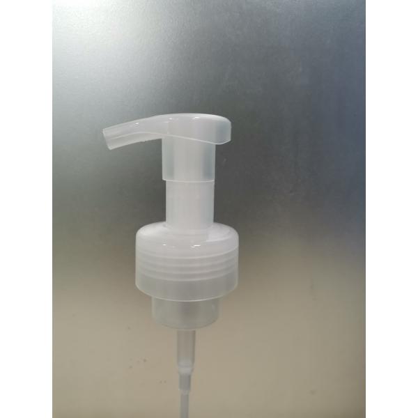 Foam Bottle Pump With Transparent Housing For Gentle Dispensing