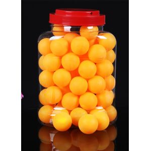 China Standard 40mm Table Tennis Balls 60 PCS Celluloid Material In Transparent Tank on sale