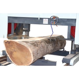 Large Wood Tree Cutting Horizontal Bandsaw Sawmill Machine For Sale
