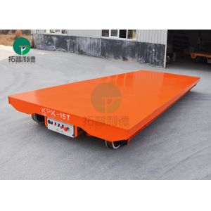 Mold Factory Steel Plate Battery Power Flat Transfer Vehicle On Rail