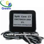 75A 100A 150A output 0.333v 5A split core current transformer current sensor for