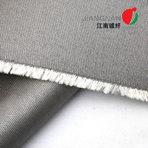 Thermal Insulating Materials PU Coated Fabric 0.8mm For Welding Protection