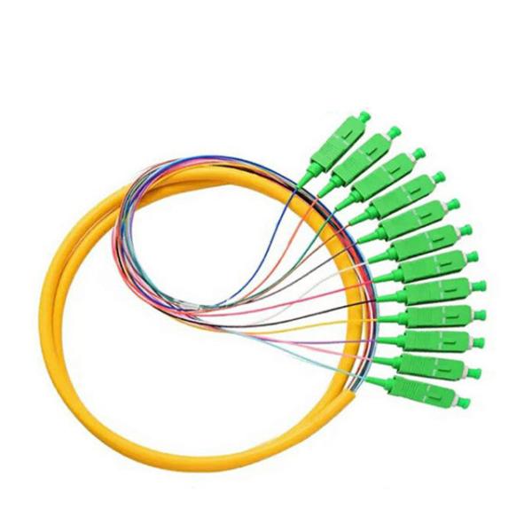 Quality Single Mode Simplex Pigtail Patch Cord Jumper Pigtail With FC LC Sc St Upc APC PC Connector wholesale