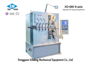 Cheap 3.00 - 8.00mm Six Axis CNC Coil Spring Machine With Servo Motion System for sale