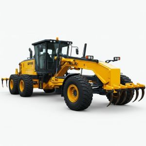 GR180 Construction Motor Grader 5 Shanked Ripper 142kW ZF Gearbox